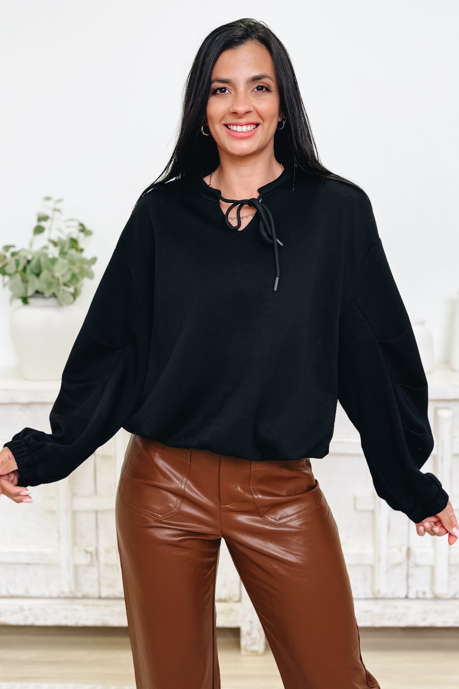 Play It Straight Sweatshirt - 2 Colors!