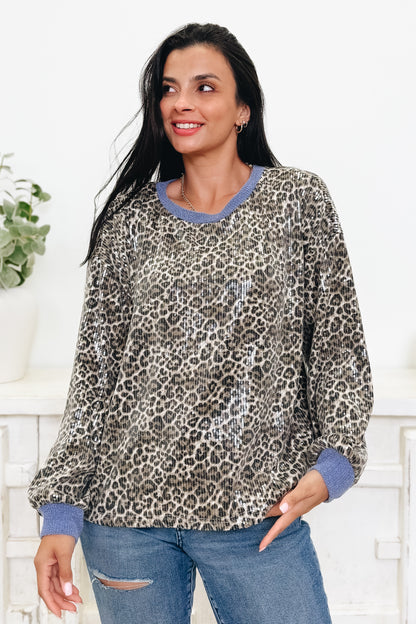 Never Back Down Leopard Top