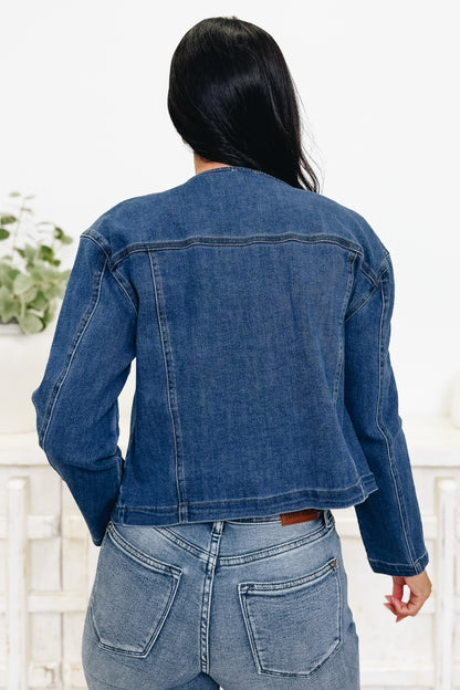 Classic Charm Denim Jacket