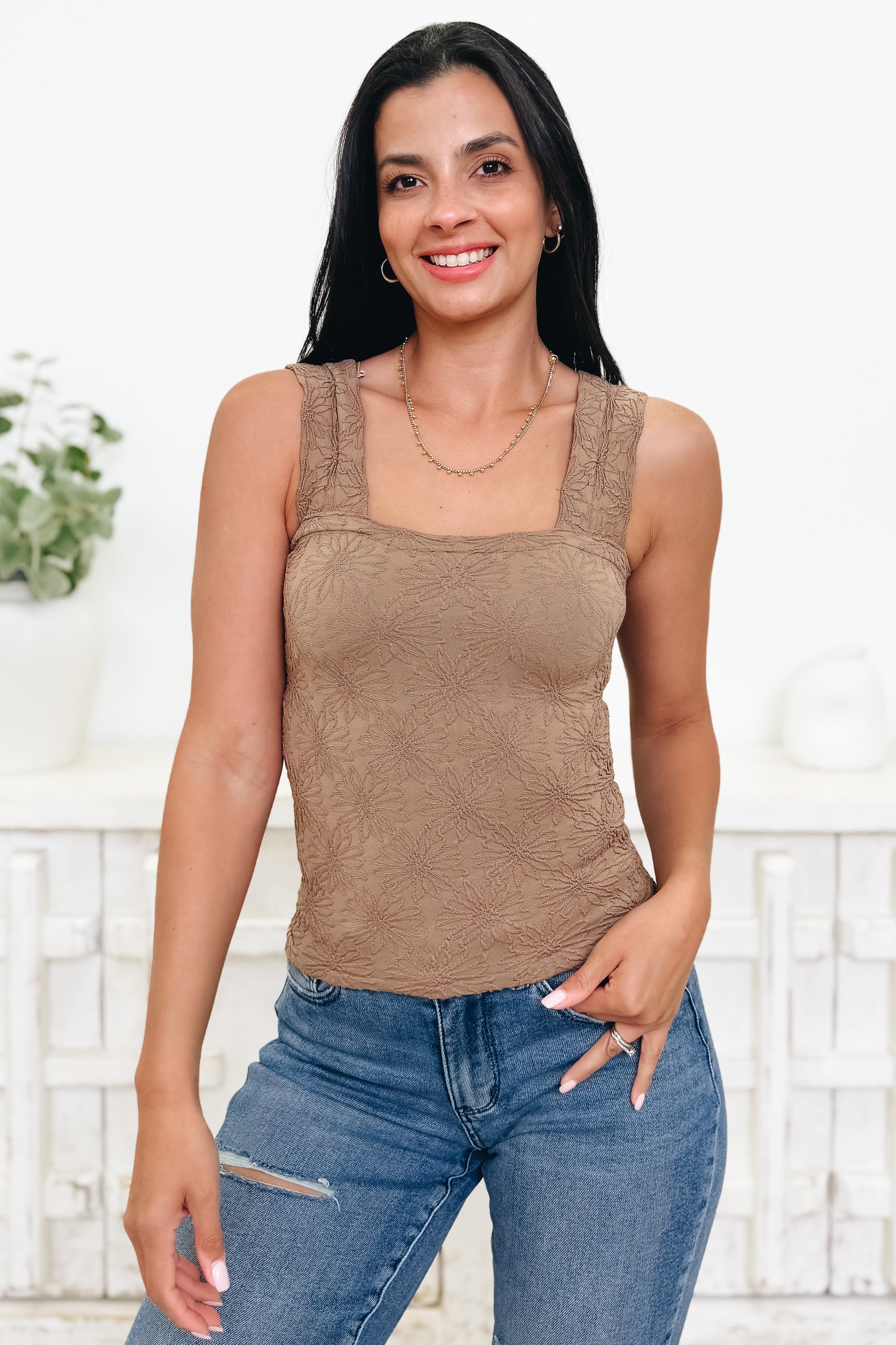 Perfect Settings Floral Tank - 10 Colors !