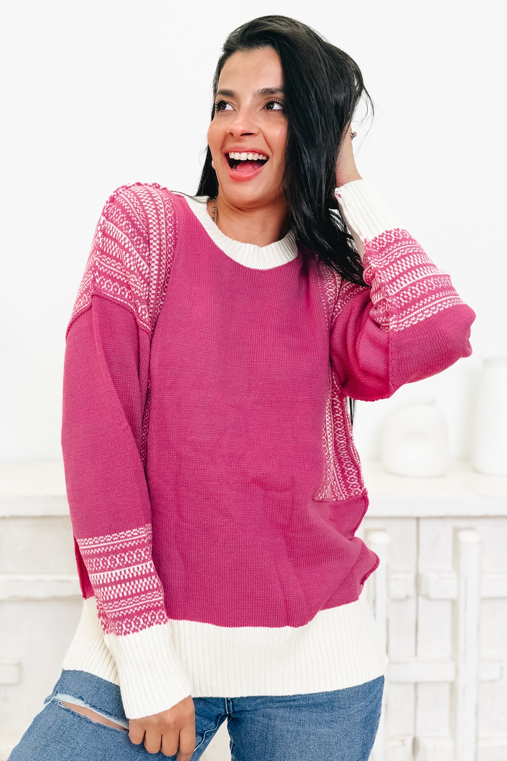 Detail Oriented Sweater Top