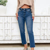 Lucky To Know You By Lovervet - High Rise Slim Straight Jeans
