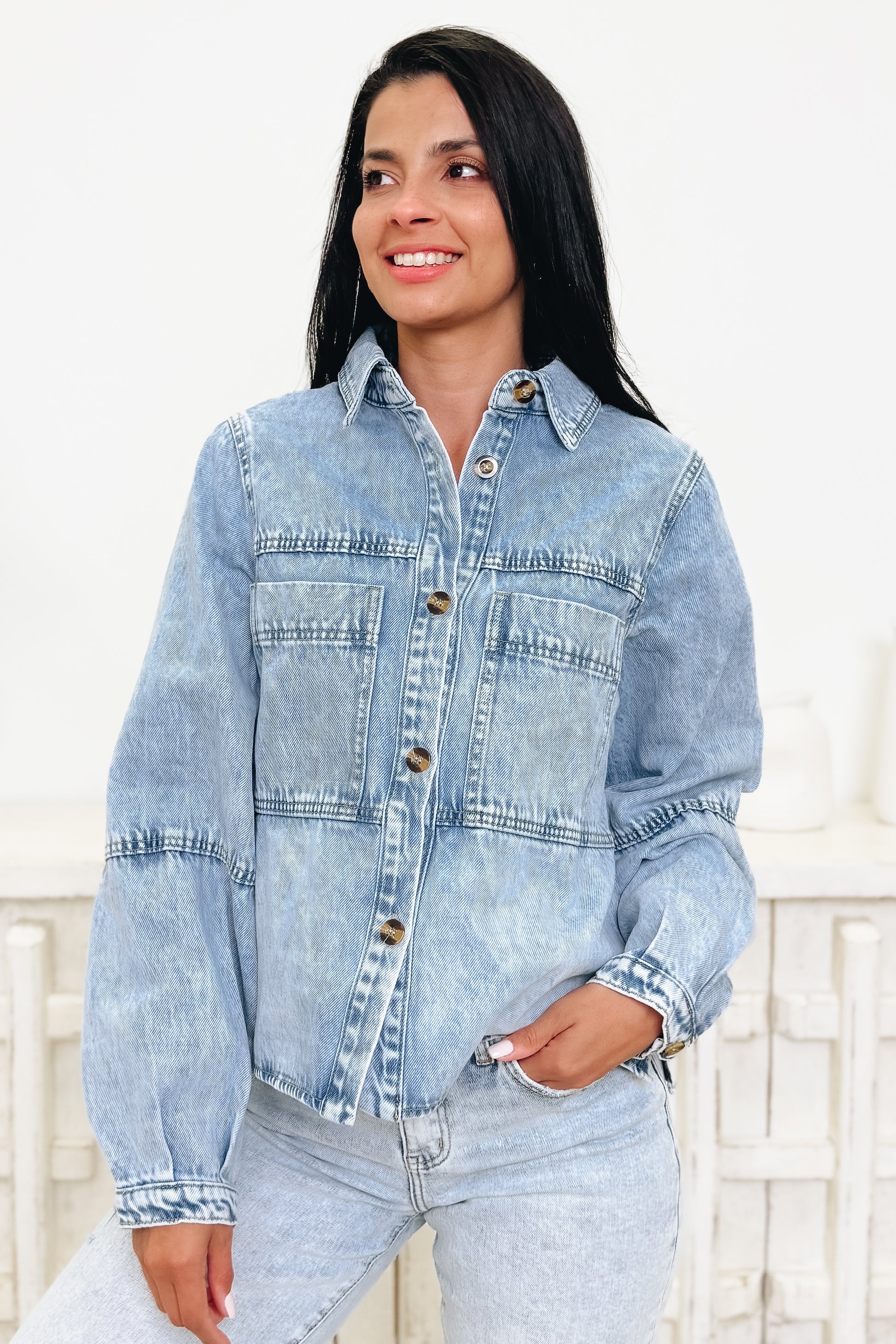 All In On It Denim Jacket