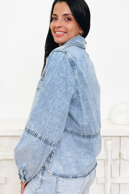 All In On It Denim Jacket
