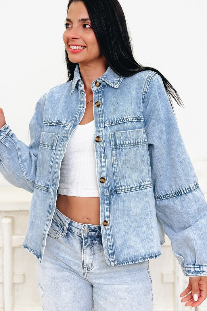 All In On It Denim Jacket
