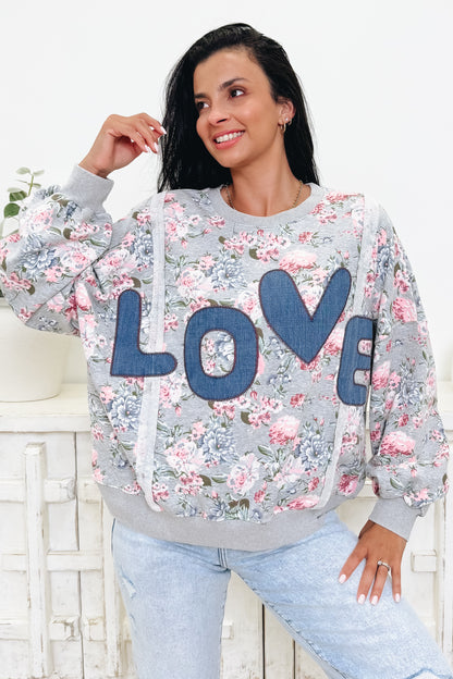 LOVE in Full Bloom Pullover Top - 2 Colors!