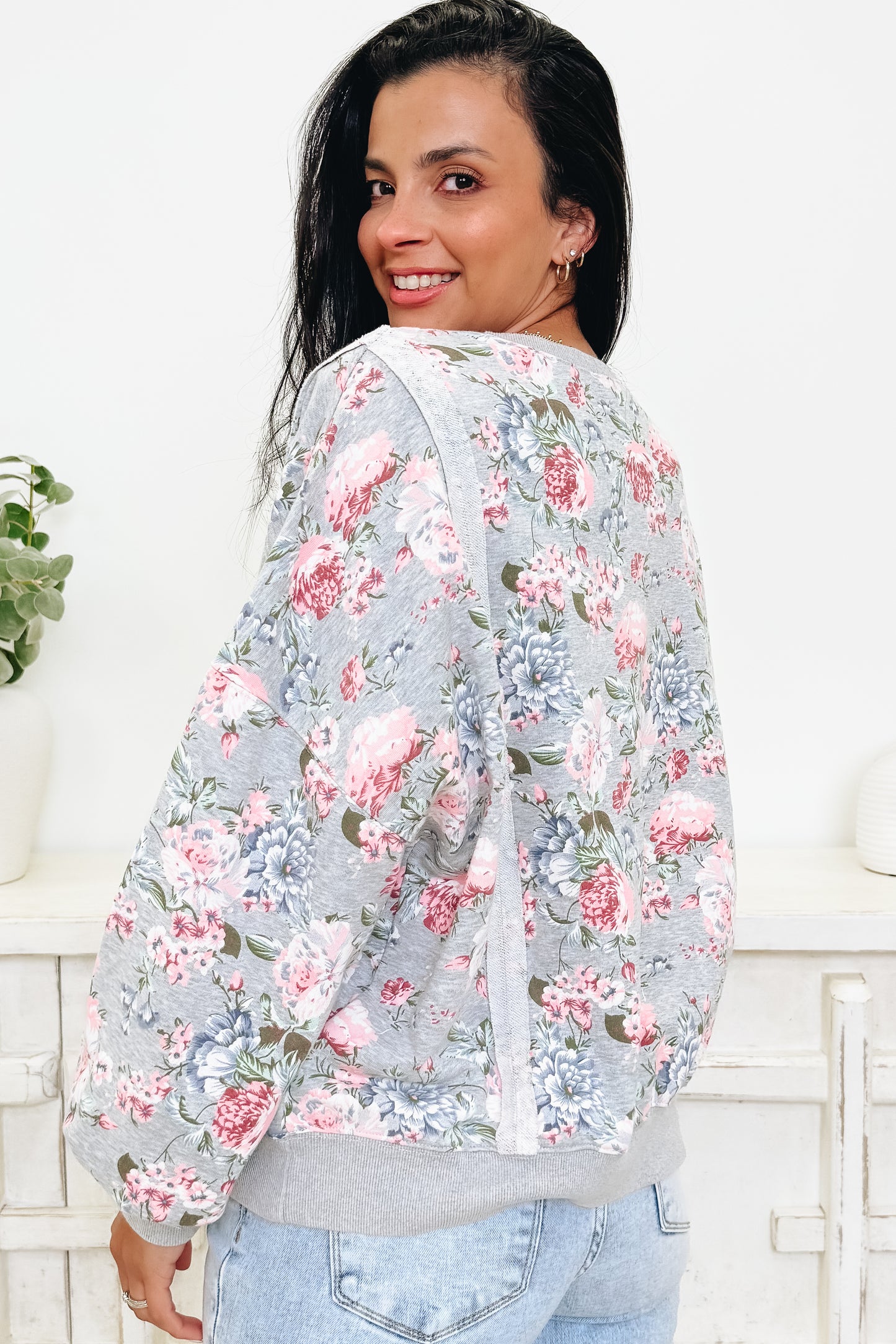 LOVE in Full Bloom Pullover Top - 2 Colors!