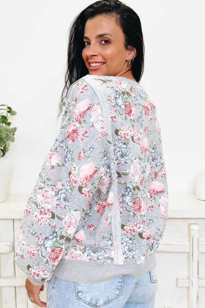 LOVE in Full Bloom Pullover Top - 2 Colors!