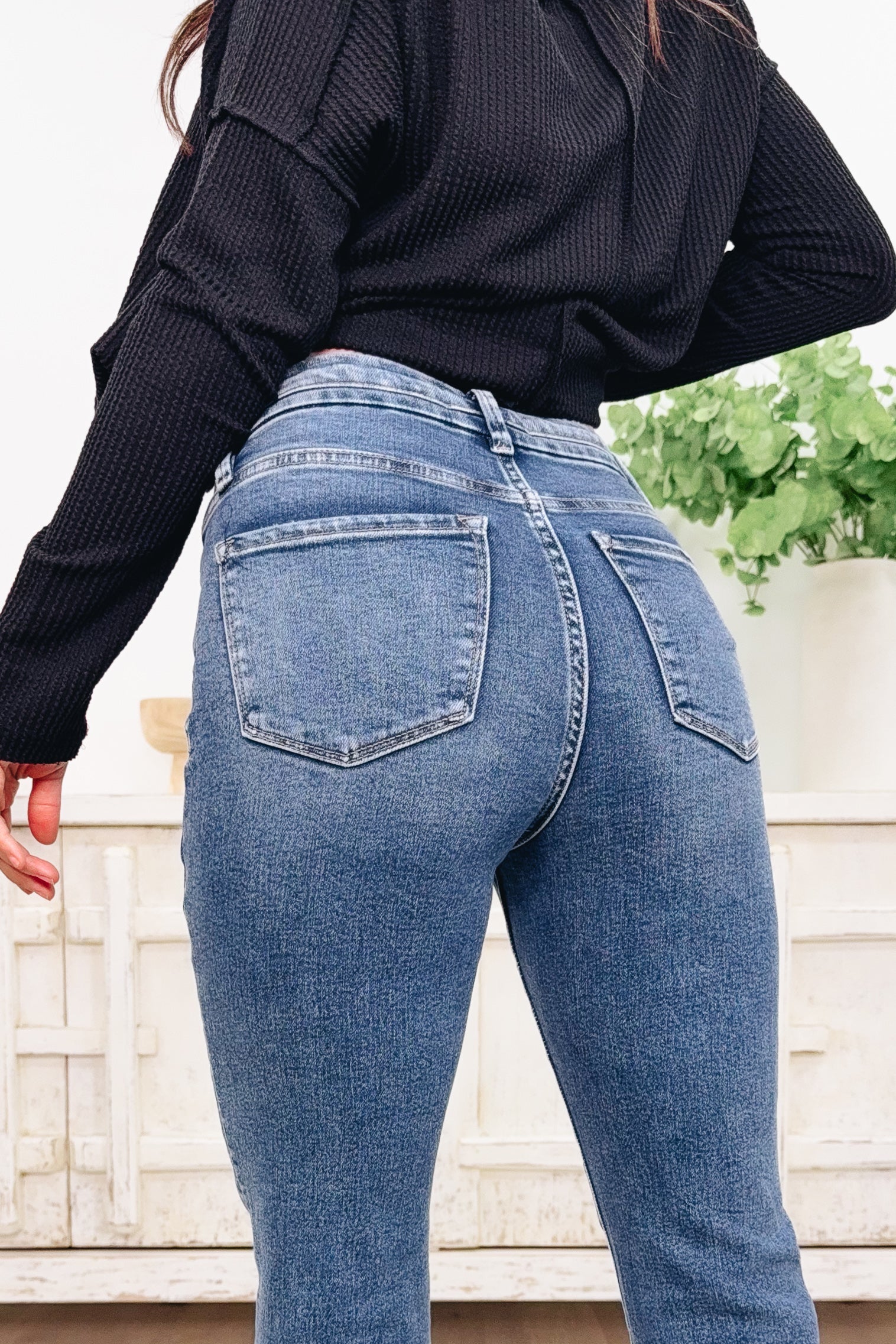 The Gina By Lovervet - High Rise Tummy Control Bootcut Jeans