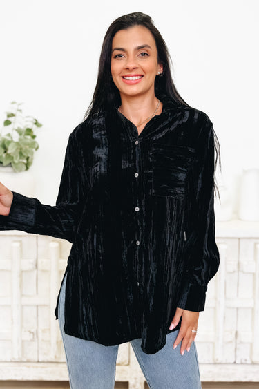 True Love Button Down Top - 2 Colors!