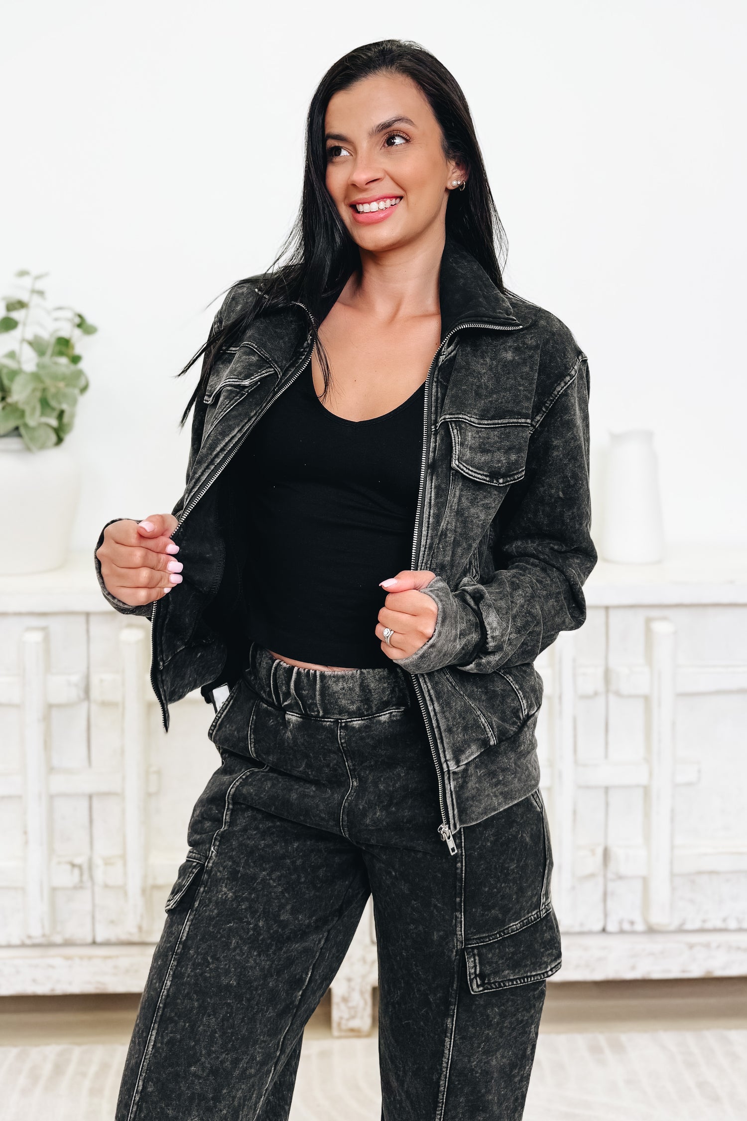 All In One Zip Up Jacket