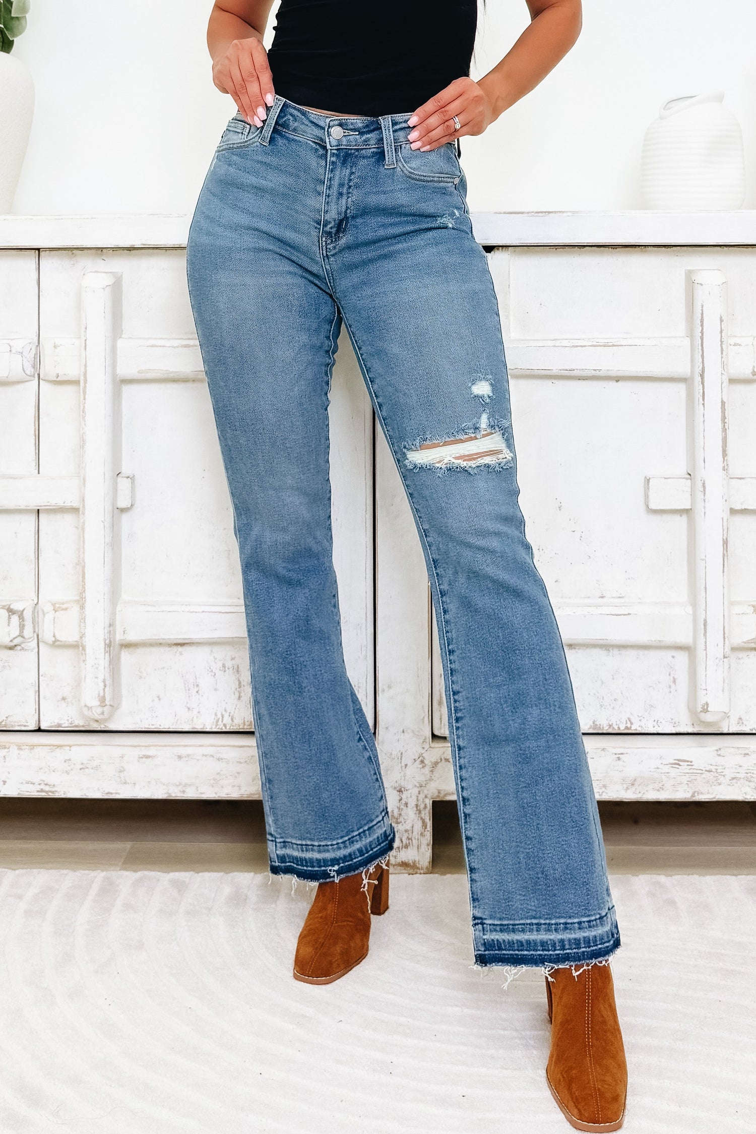 Apple Bottom Bootcut Jeans by Judy Blue