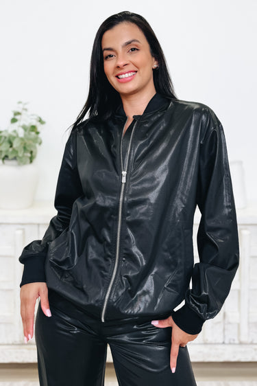 Cool Girl Vibe Bomber Jacket