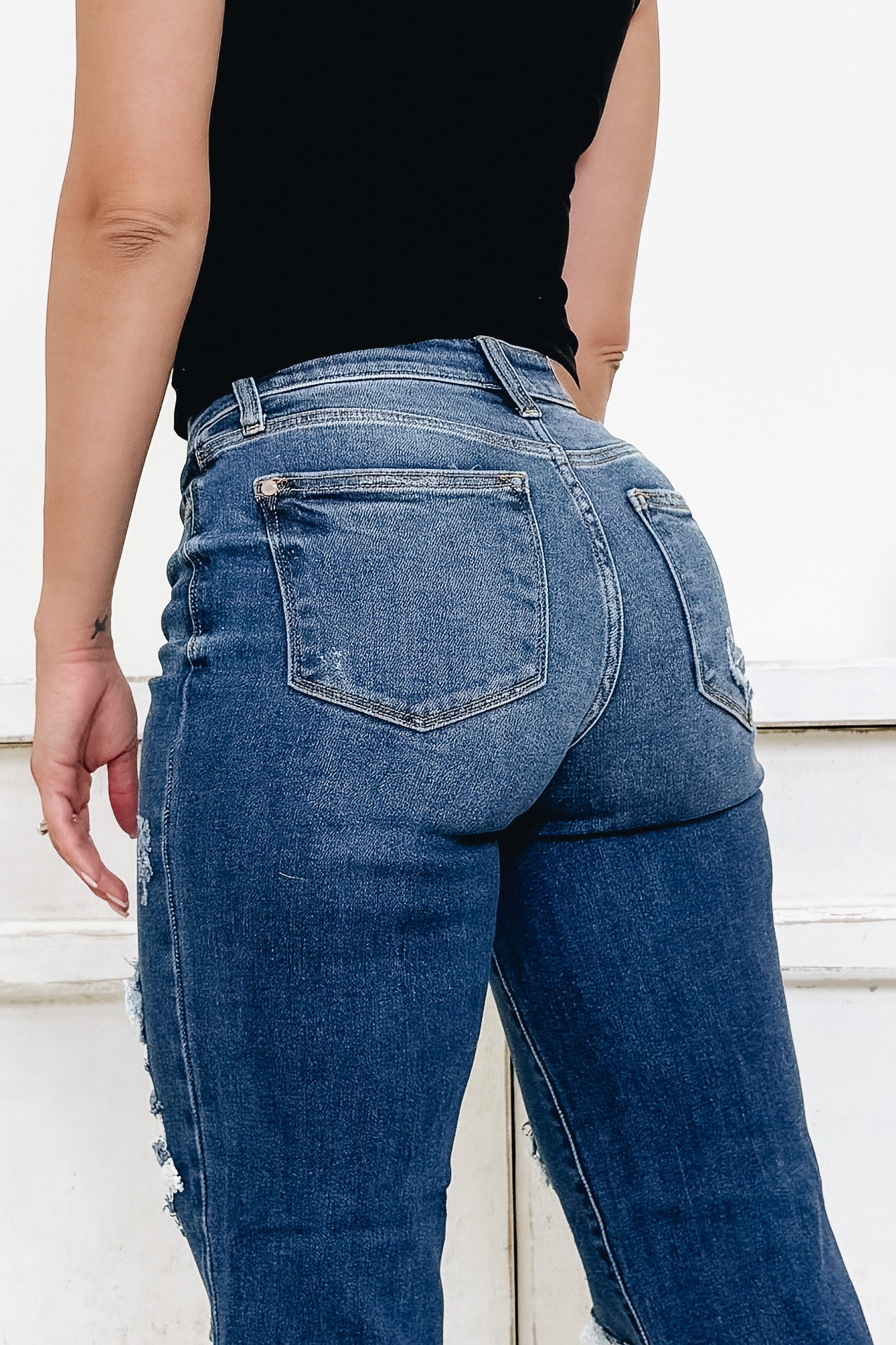 Forever Young By Judy Blue - Mid Rise Relaxed Jeans