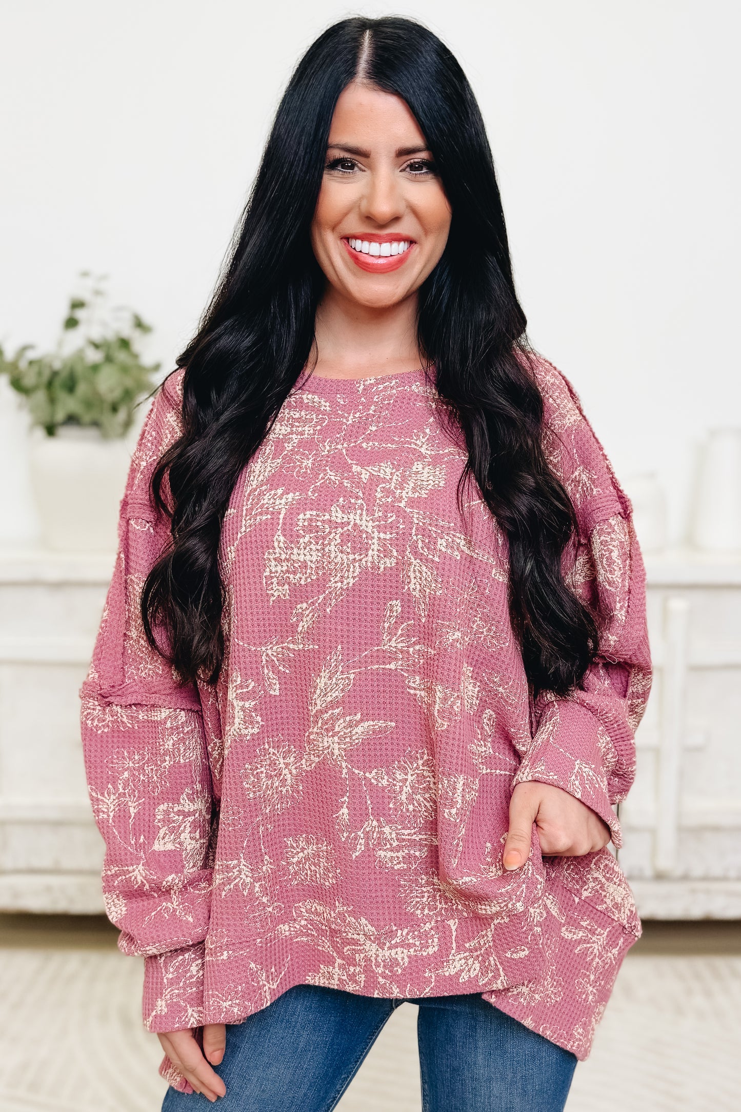 Sweet Meadow Thermal Sweatshirt