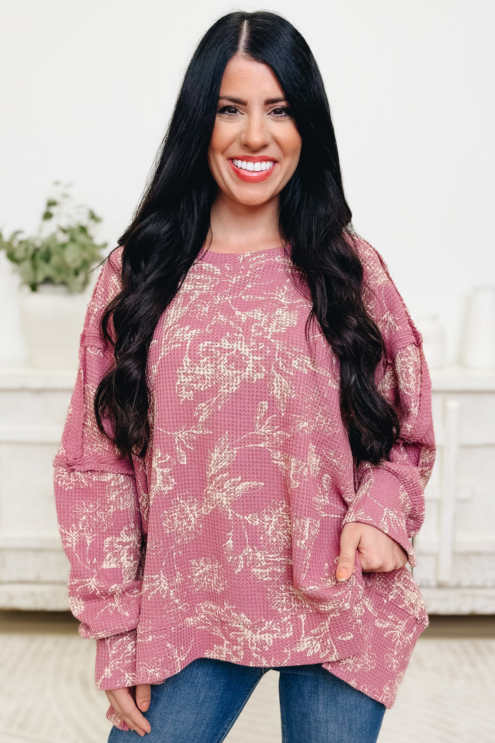 Sweet Meadow Thermal Sweatshirt