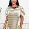 Outlined To Climb Leopard Top