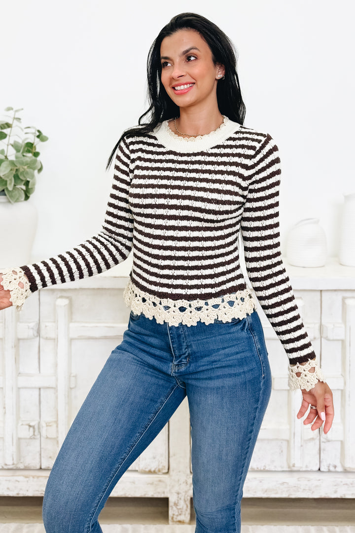 Willow Weave Sweater Top