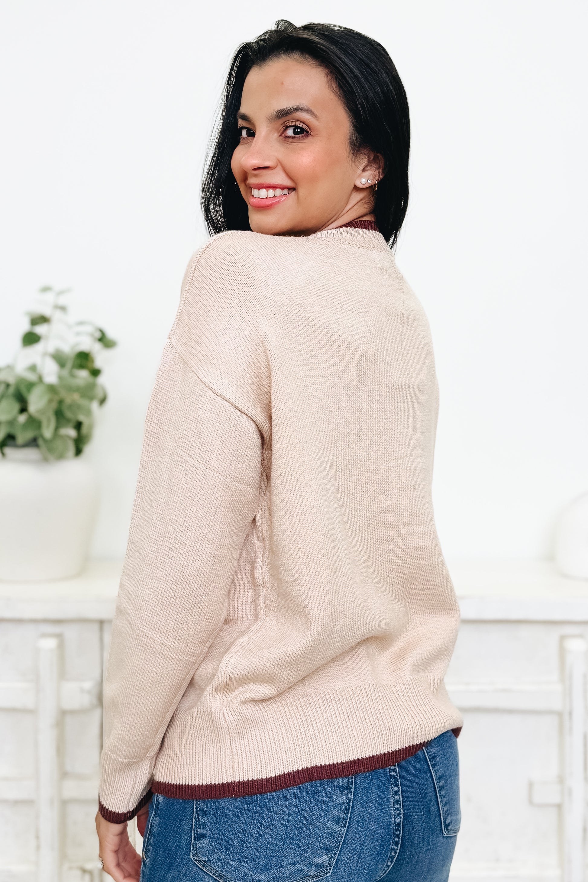 Harvest Hues Pumpkin Sweater