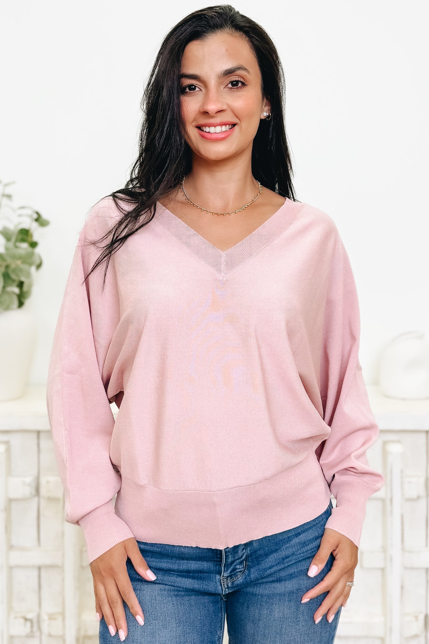 The Comfort In Knowing You Sweater Top - 2 Colors!