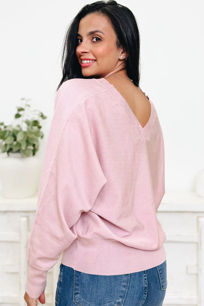 The Comfort In Knowing You Sweater Top - 2 Colors!