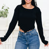 Leaps Of Faith Crop Sweater Top - 9 Colors!