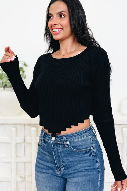 Leaps Of Faith Crop Sweater Top - 9 Colors!