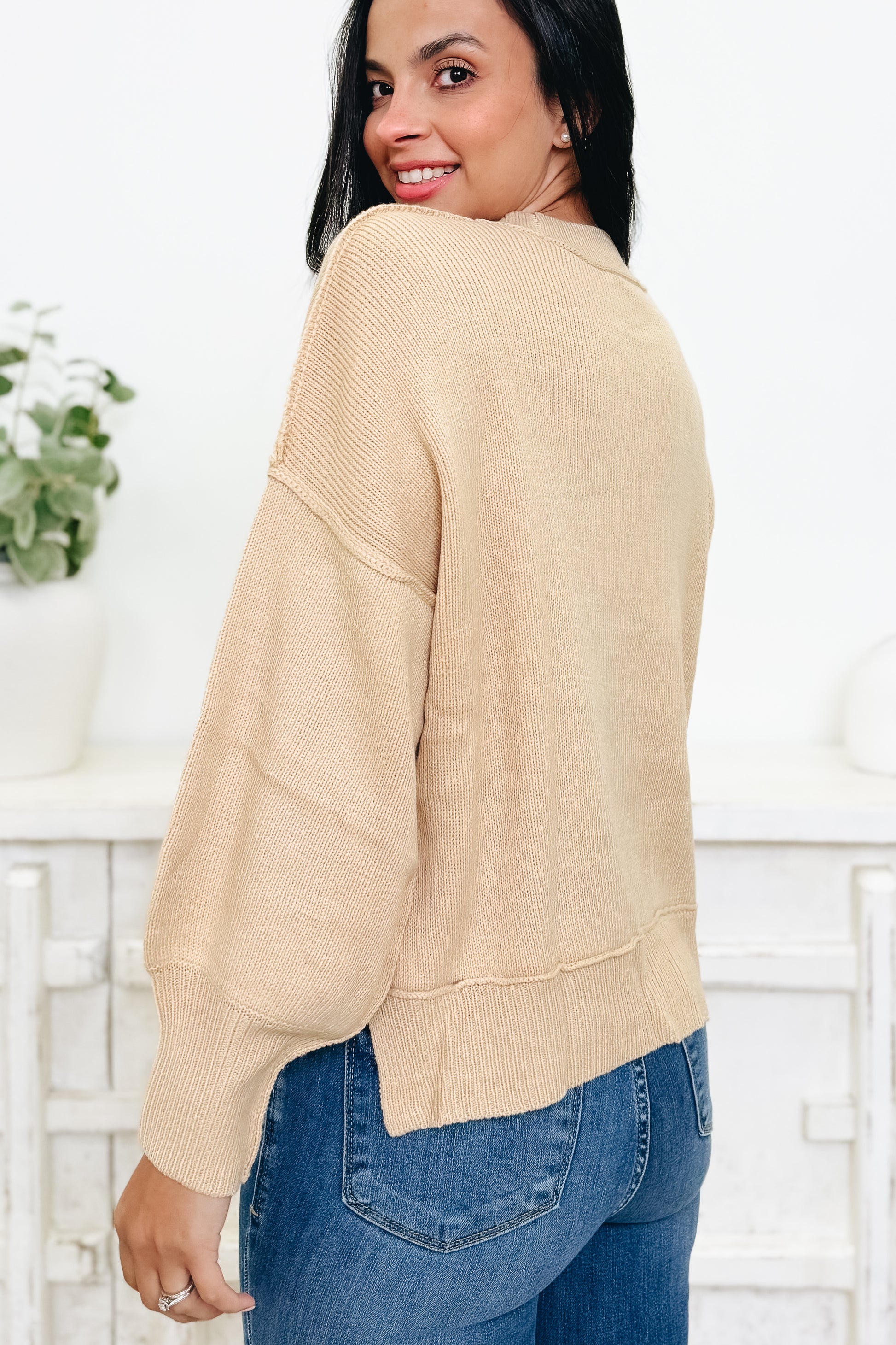 The Comfort Connection Sweater Top - 5 Colors!