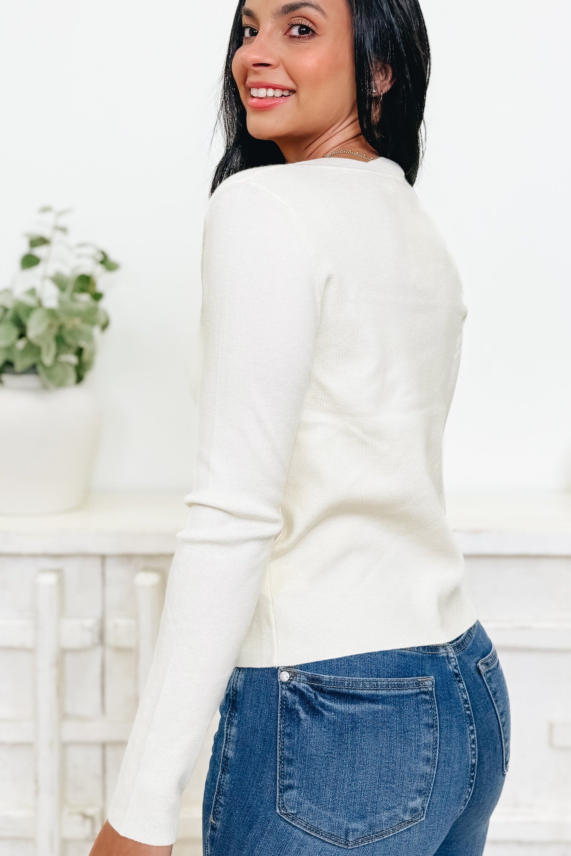 The Wavy Edge Sweater - 4 Colors!