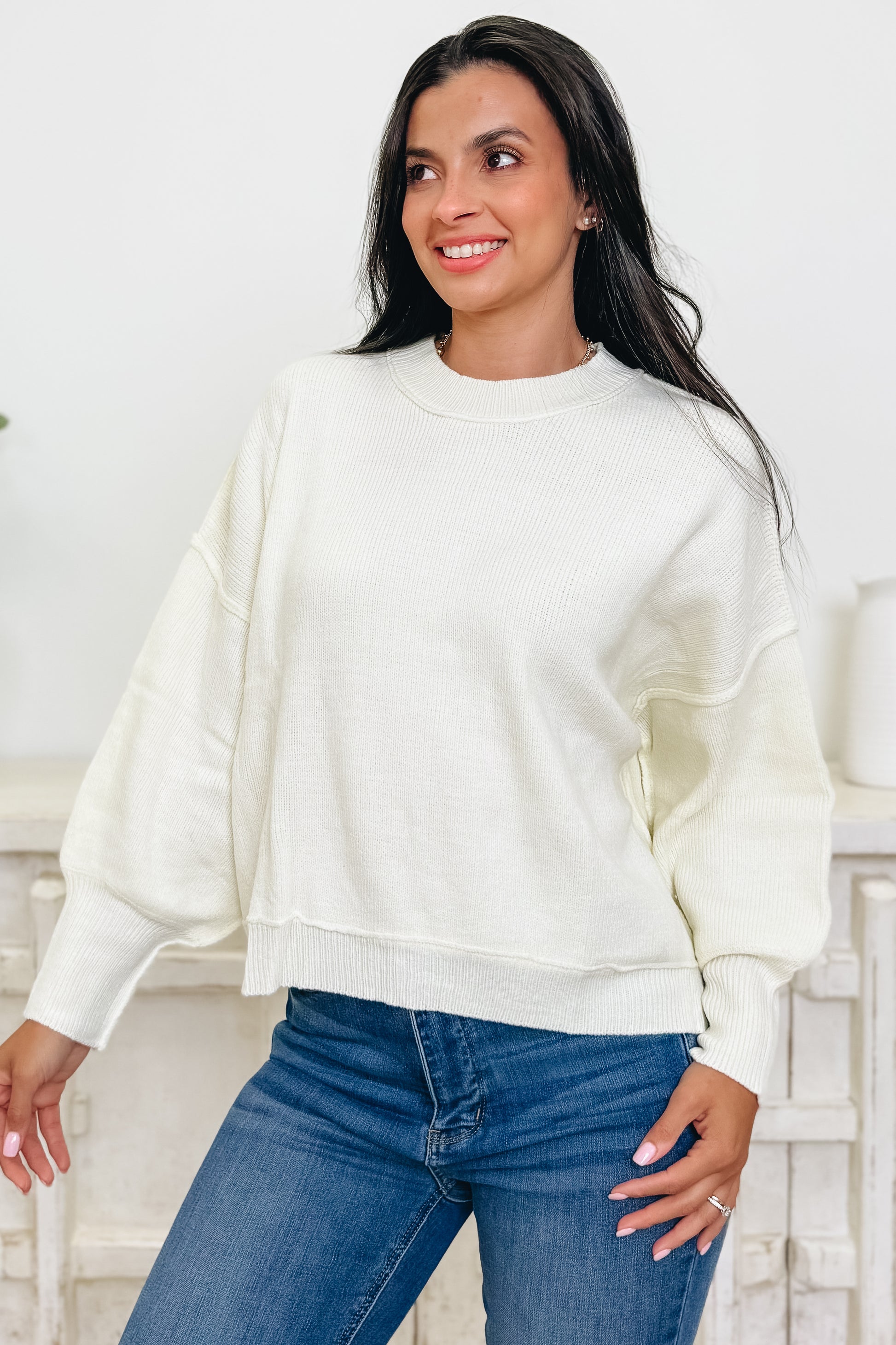 The Comfort Connection Sweater Top - 5 Colors!