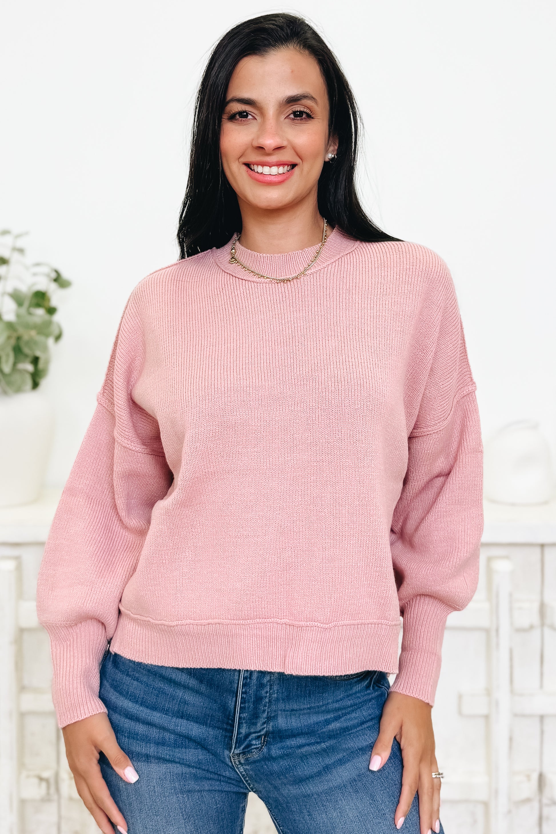 The Comfort Connection Sweater Top - 5 Colors!