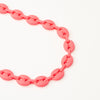 Alaia Necklace - Matte Neon Fuchsia