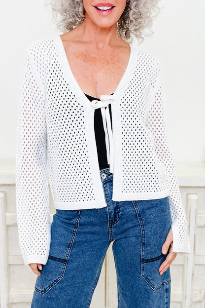 What A Time Crochet Sweater Cardigan - 3 Colors!