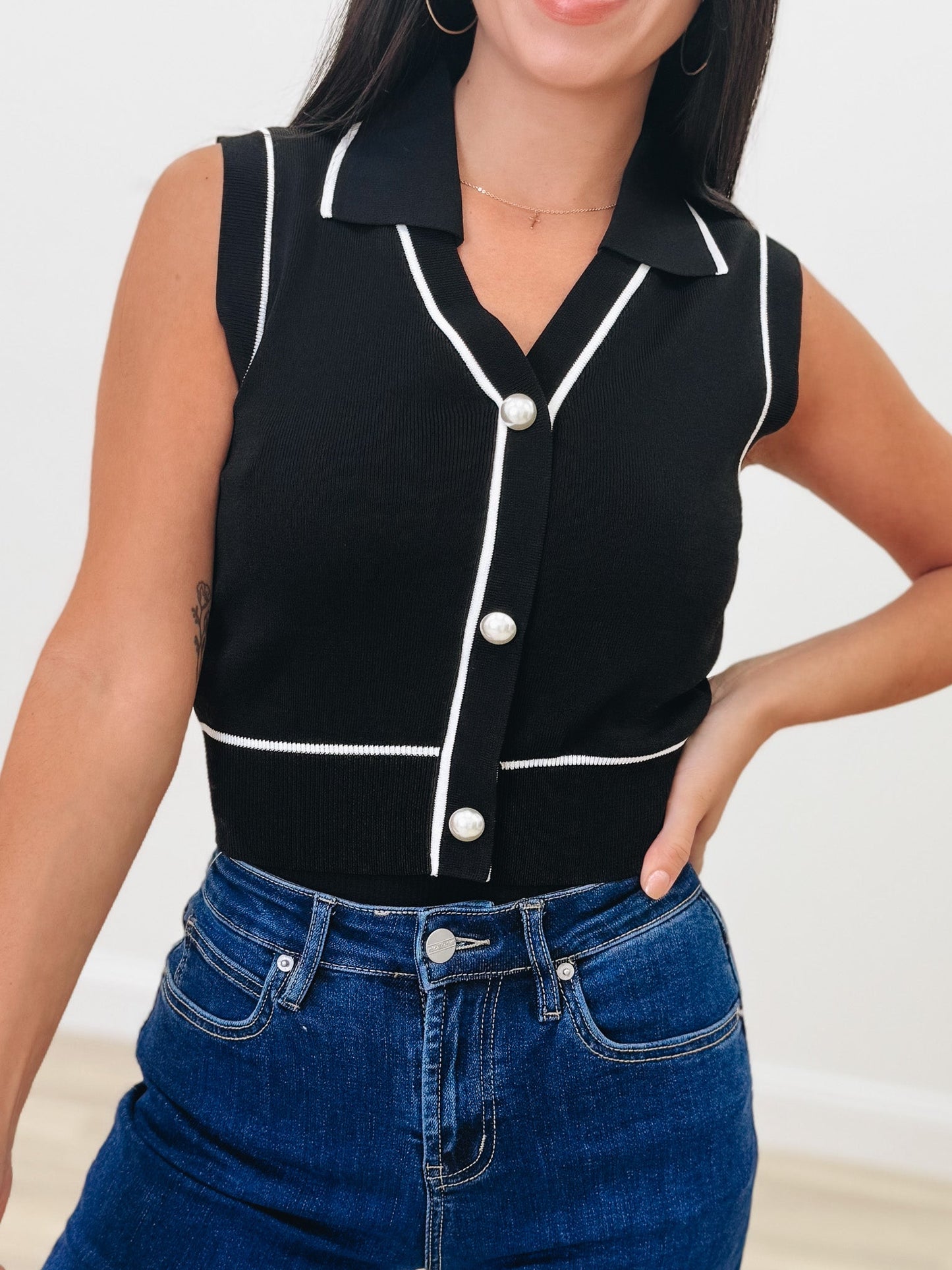 Pearl Avenue Polo Top - 2 Colors!