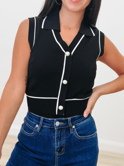 Pearl Avenue Polo Top - 2 Colors!