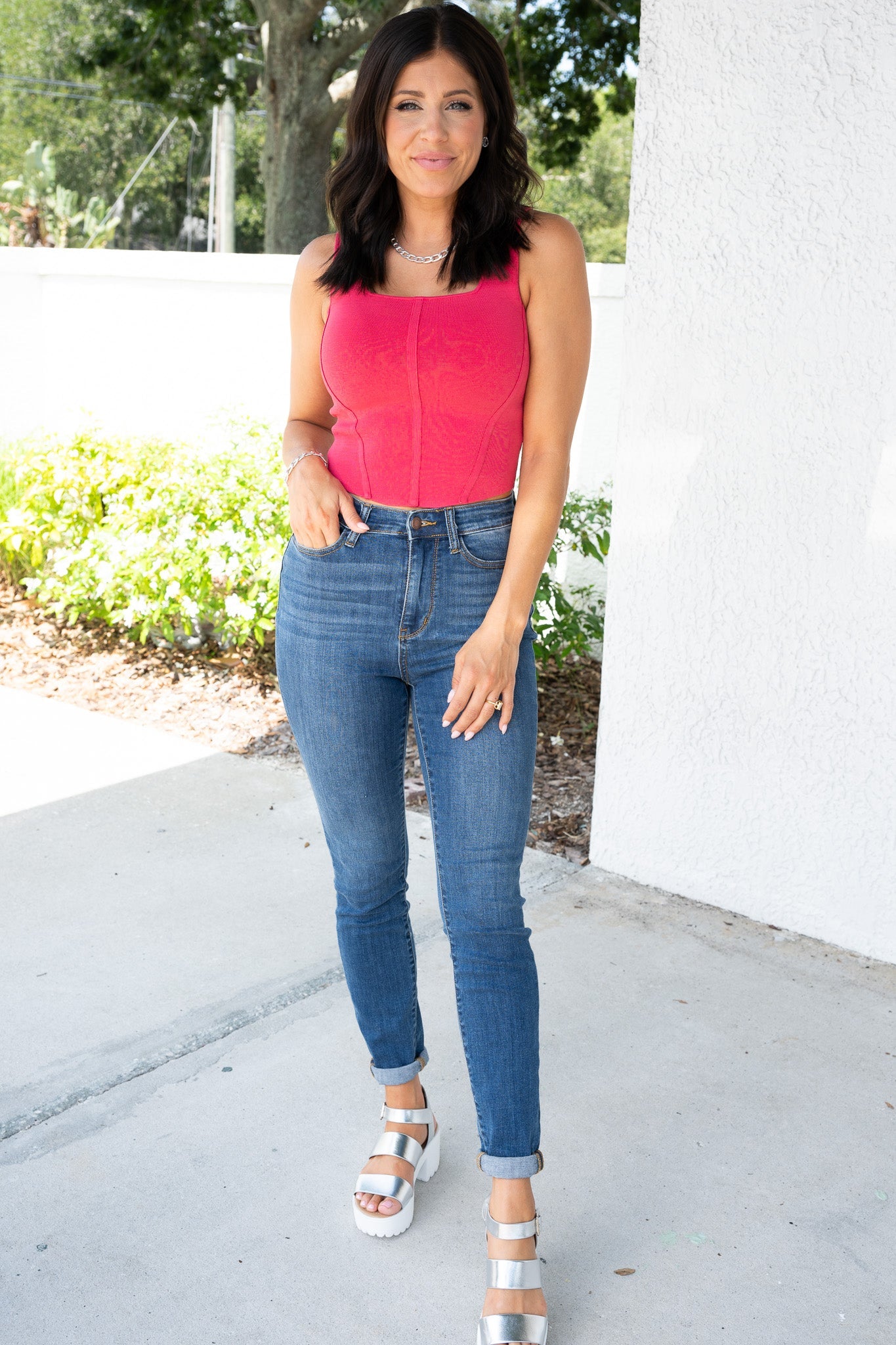 Judy Blue Miss Independent High Rise Skinny Jeans