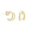Groovy Earrings - Buttercream