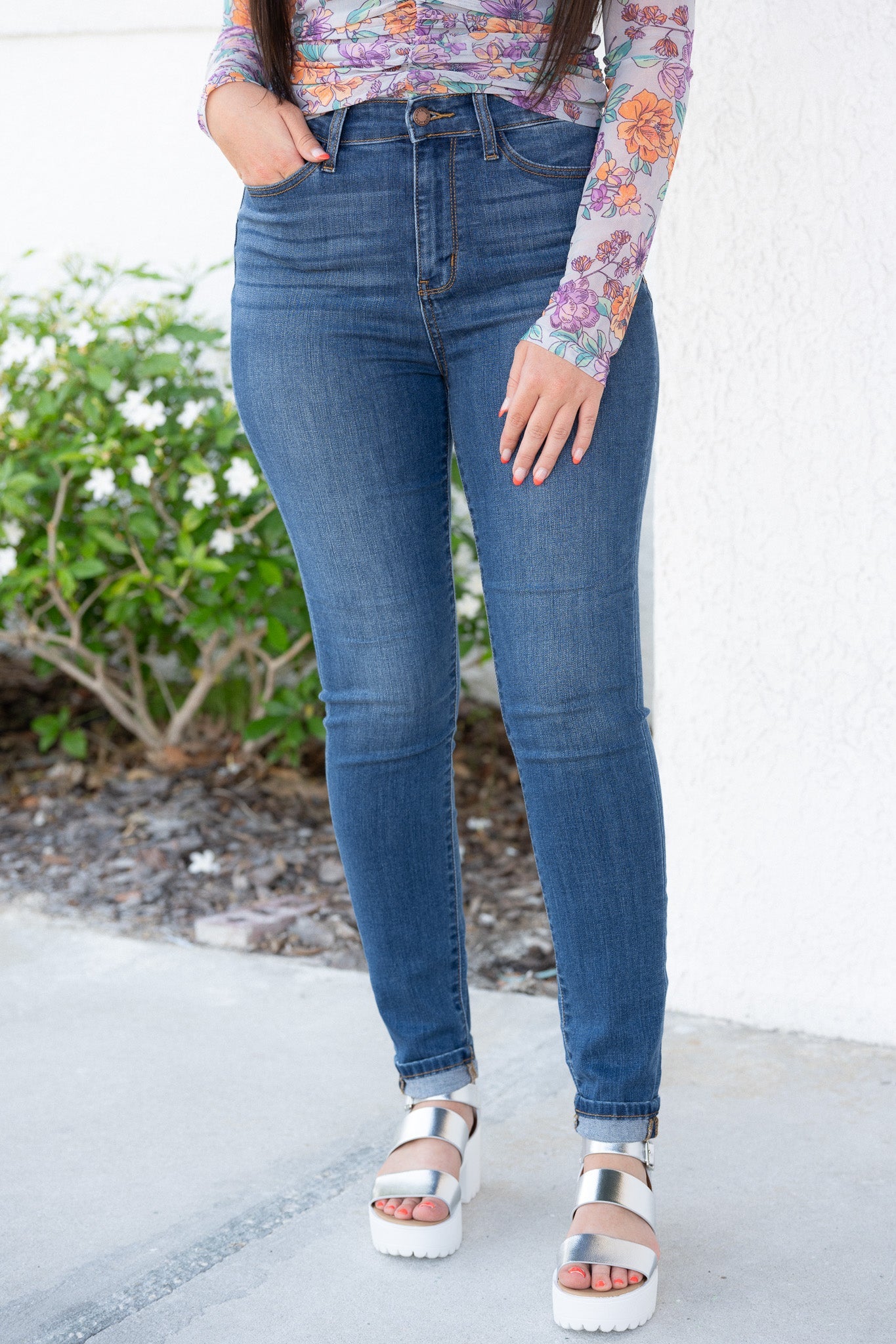 Judy Blue Miss Independent High Rise Skinny Jeans