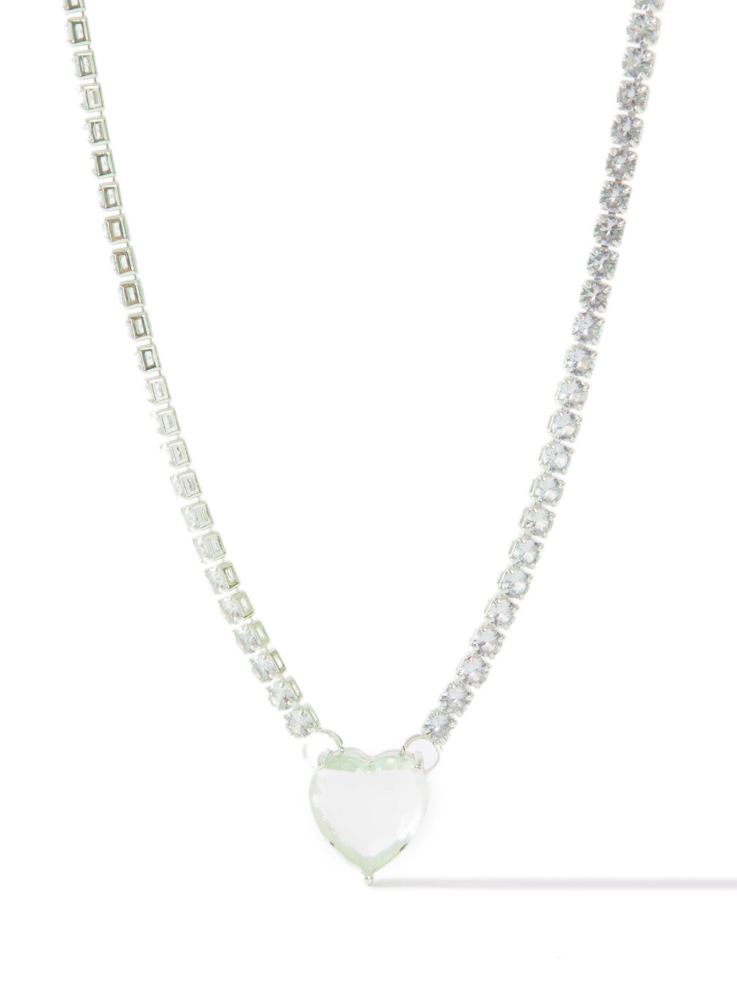 You Are So Beautiful Necklace - Metallic Mint Magnolia