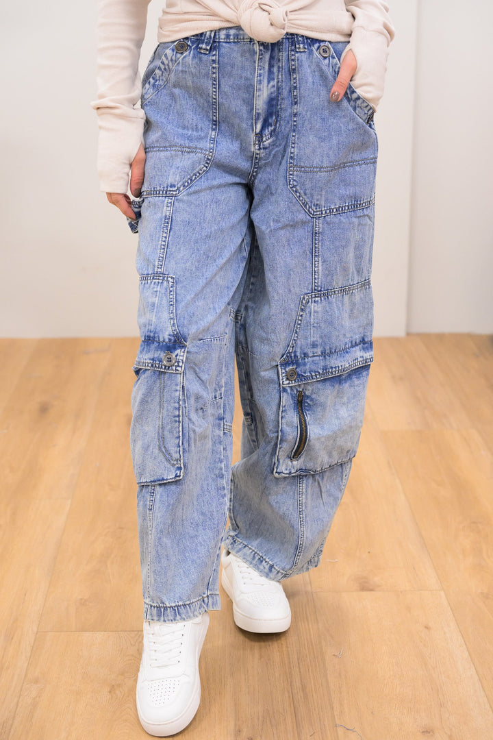 Truth Of The Matter Jeans - Light Denim
