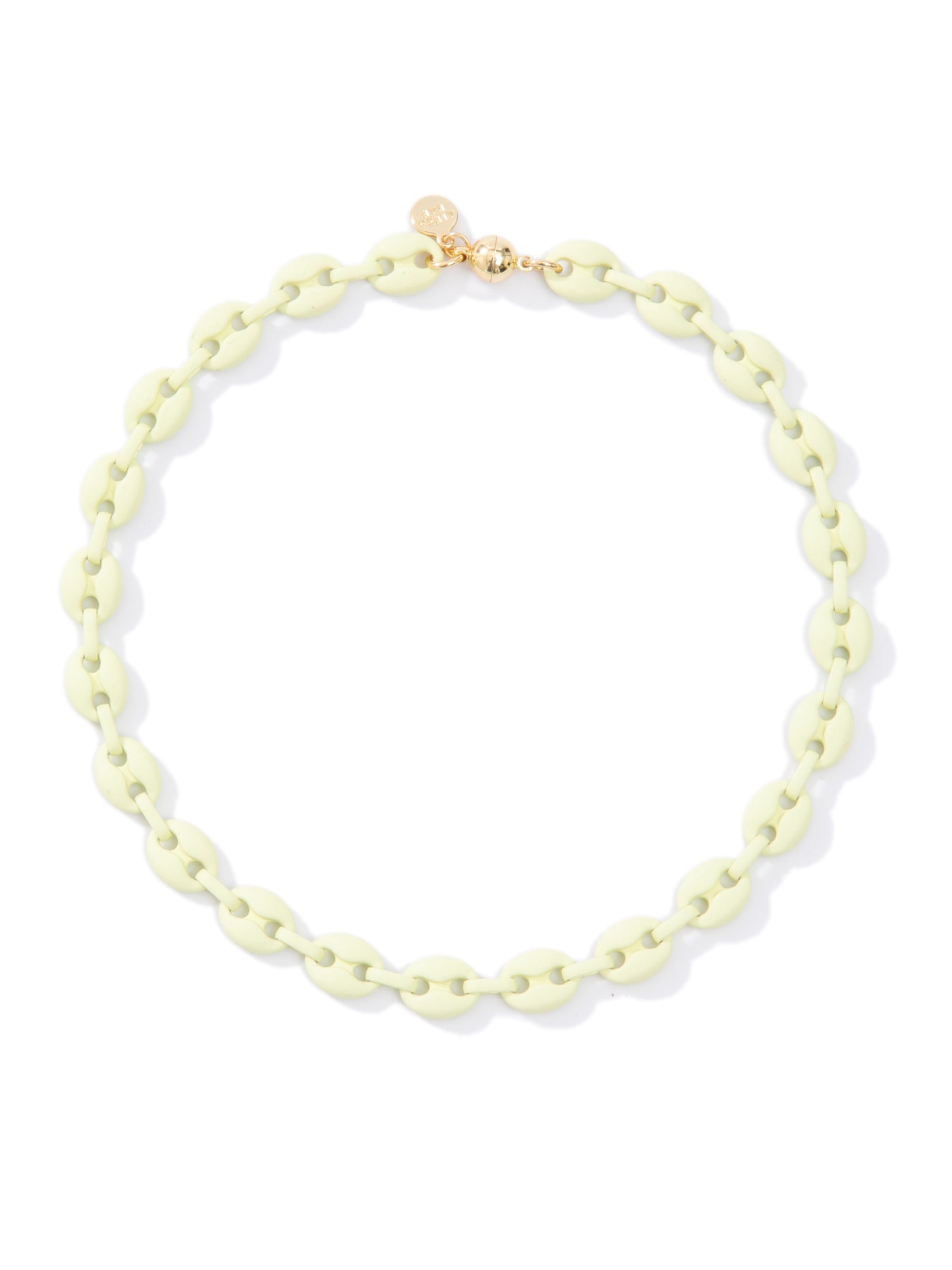 Alaia Necklace - Matte Neon Yellow