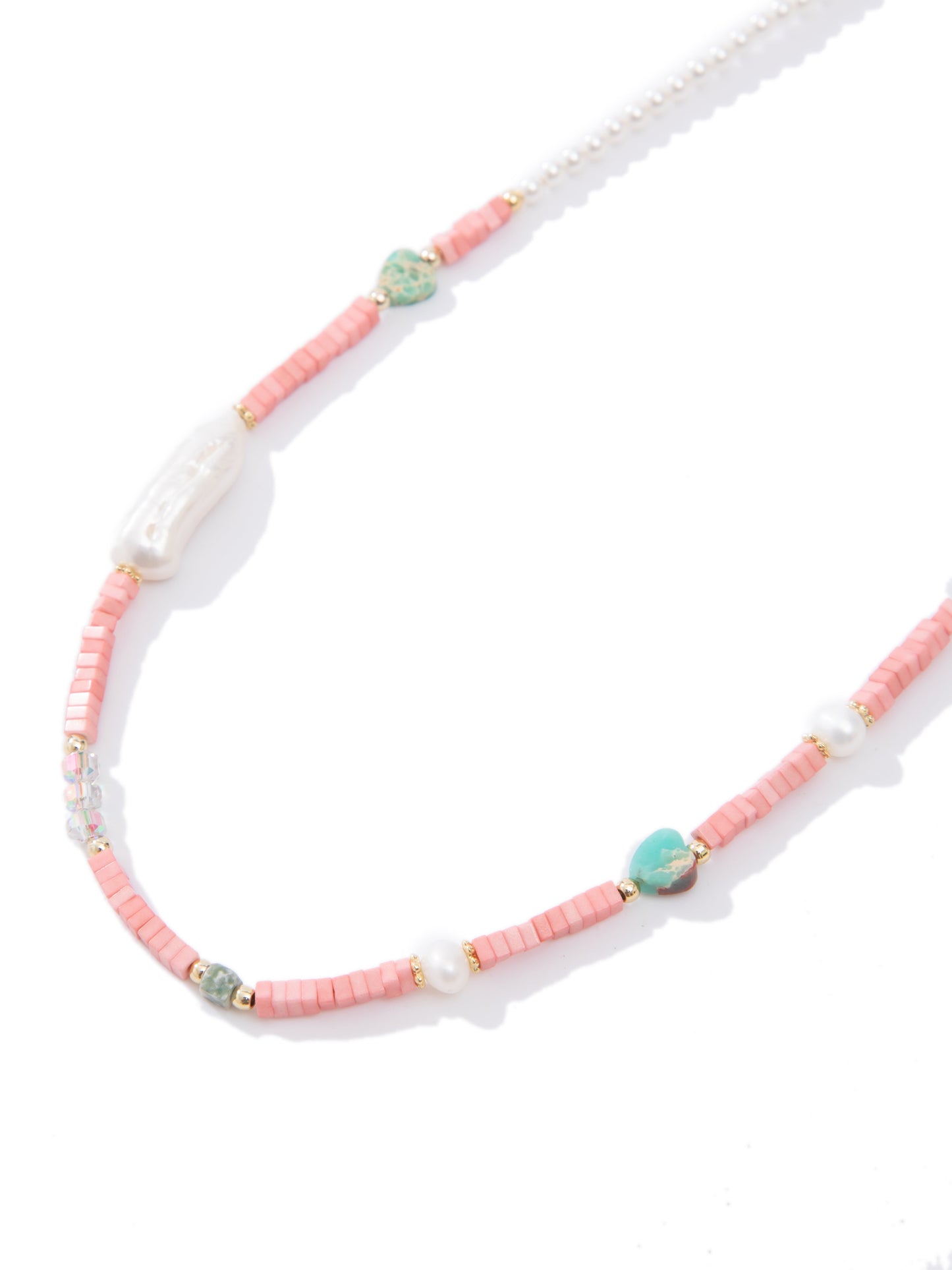 Rosy Sunset Necklace - Flamingo