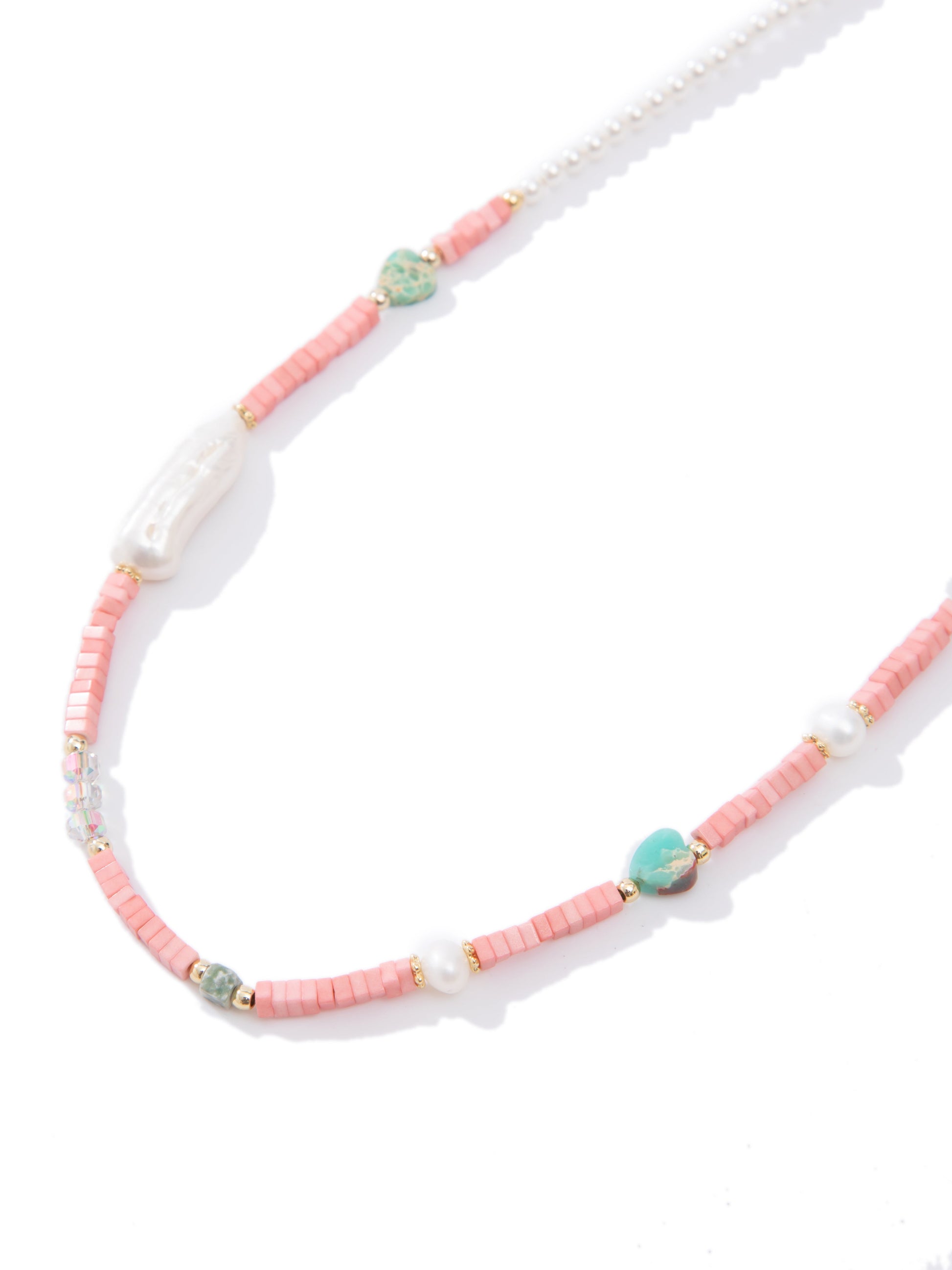 Rosy Sunset Necklace - Flamingo