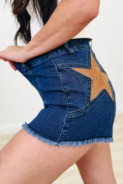 Star-Spangled Stunners Denim Shorts - 2 Colors!