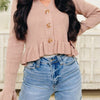 Bringing The Shine Sweater Top - 2 Colors!
