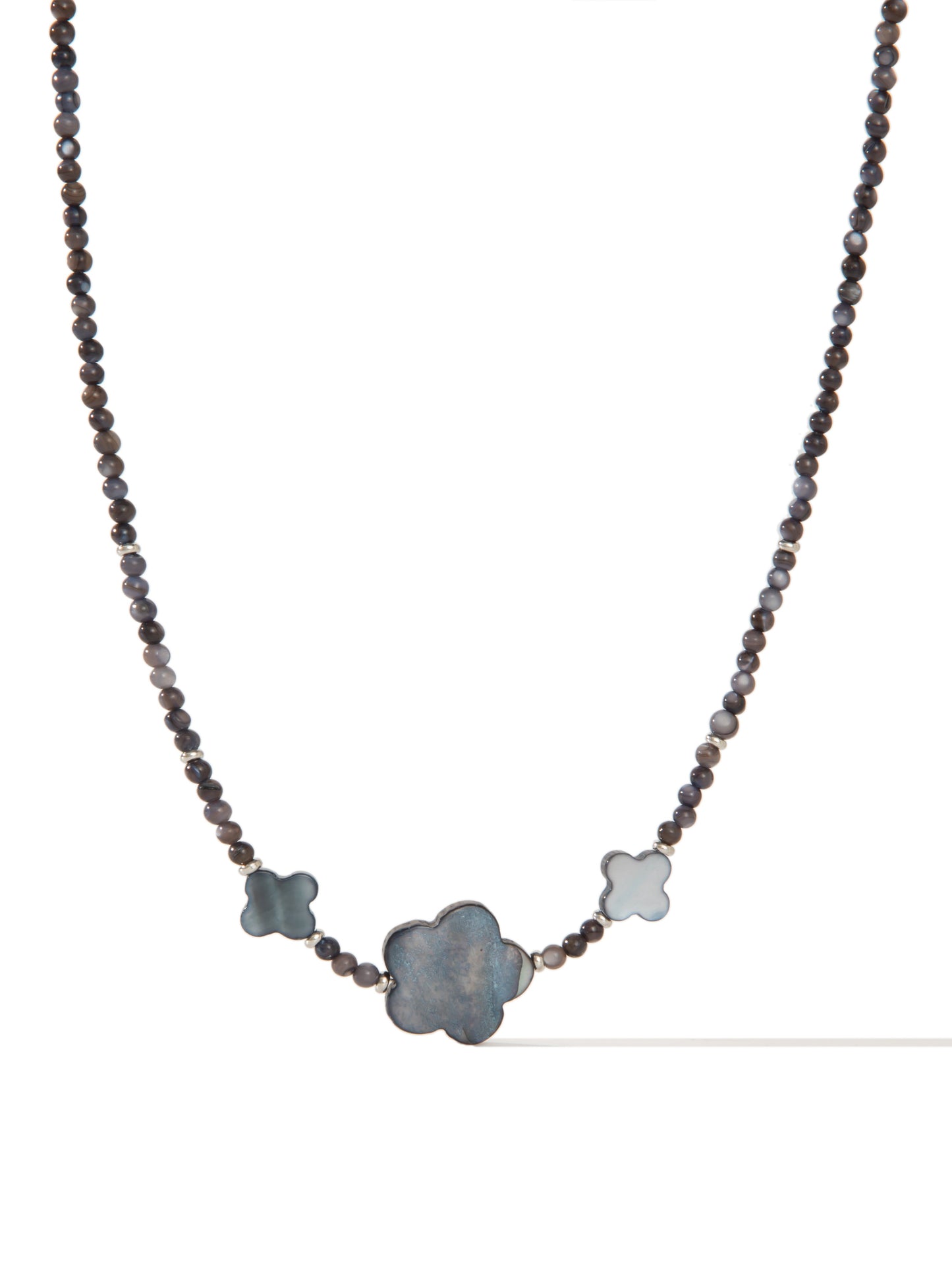 Night Flower Necklace - Midnight