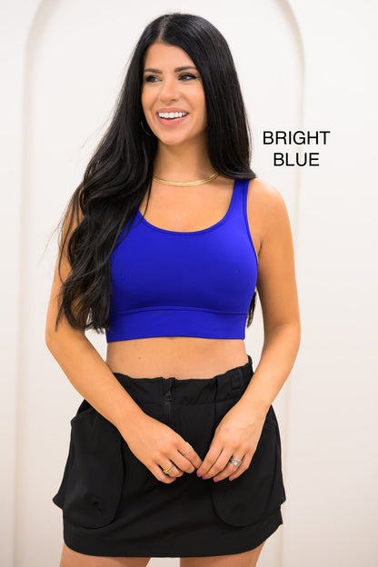 Shine Time Athletic Bralette - 8 Colors!