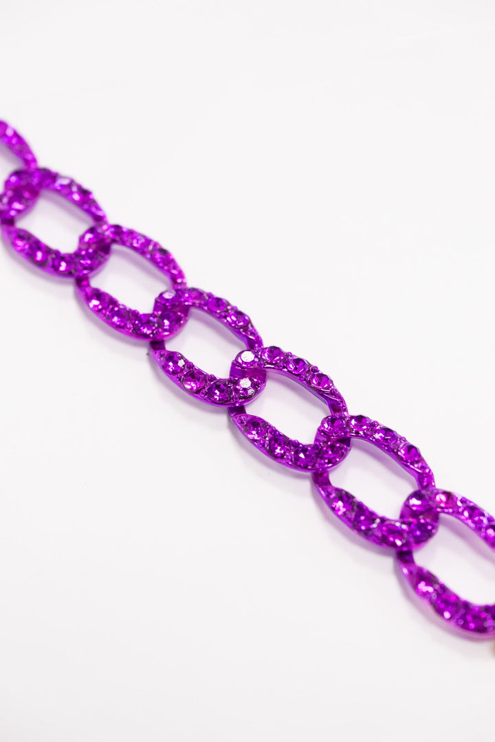A Groovy Kind Of Love Bracelet - Berry Bliss