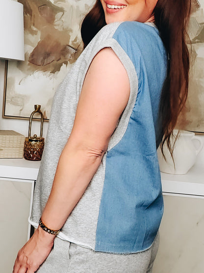 Meant To Be Together Mixed Muscle Tank