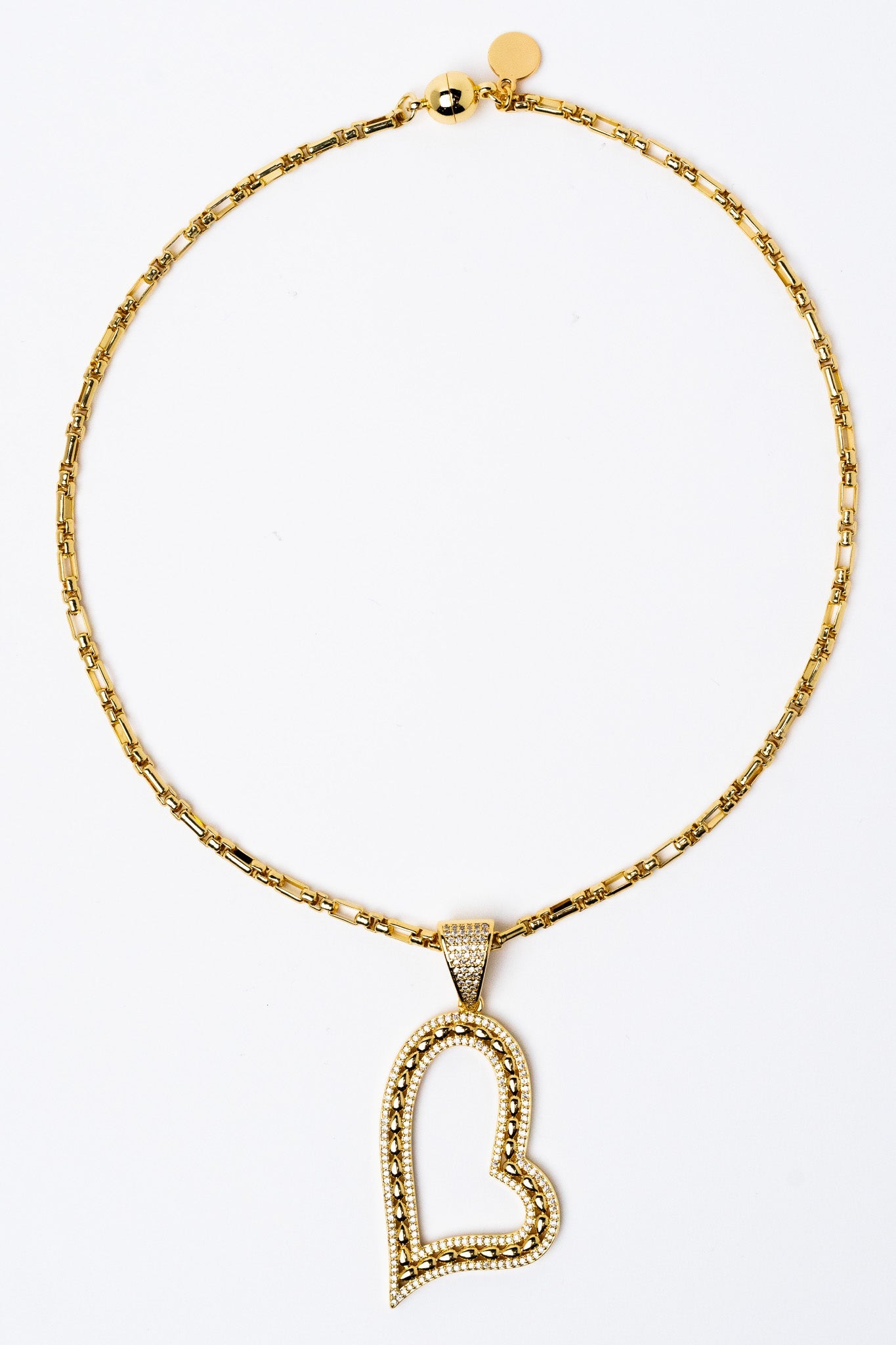 Love Letters Necklace - Gold